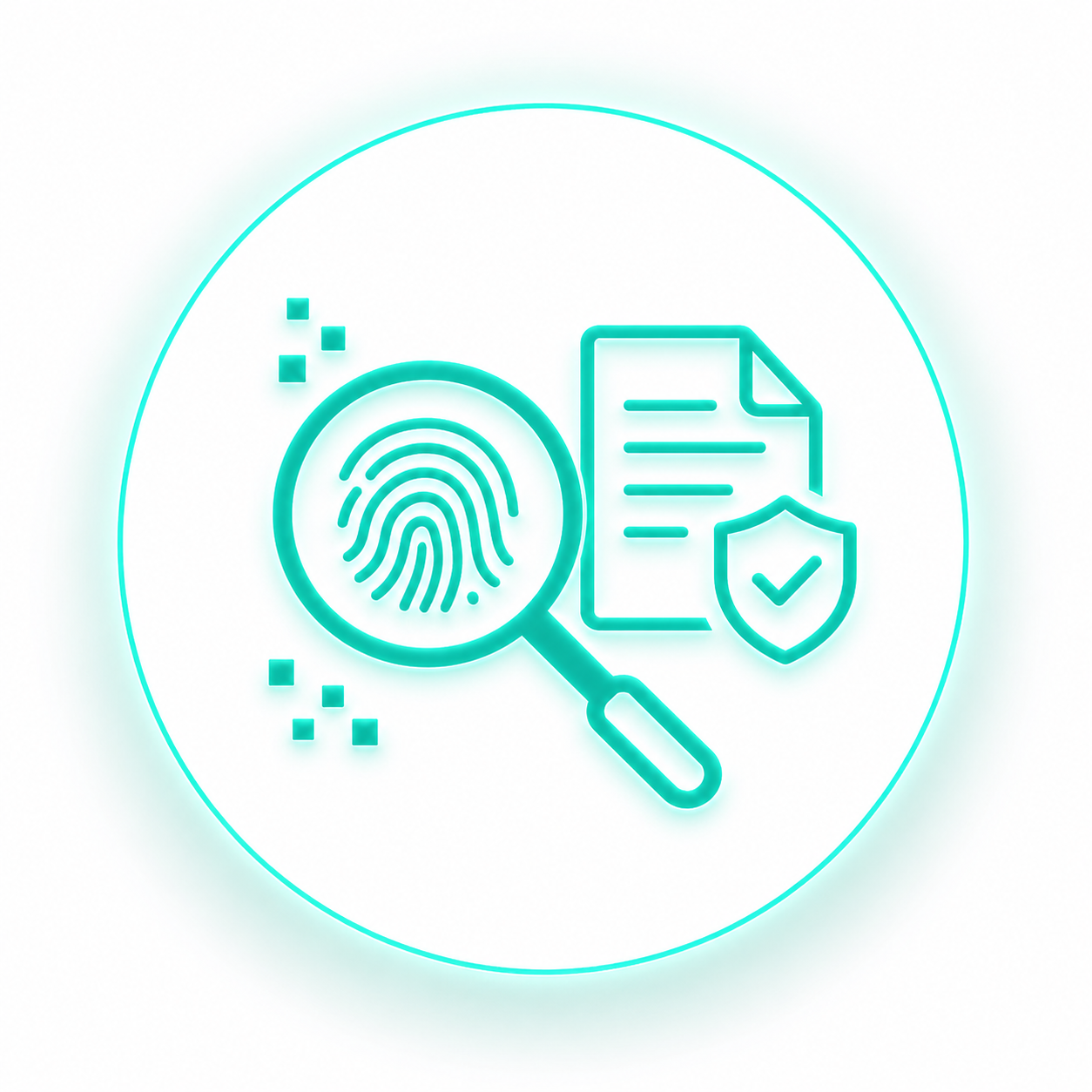 Ilustração de perícia forense digital